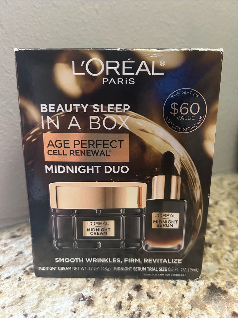 L'Oréal Age Perfect Midnight Duo - Gold & Black